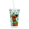 Movies Spoontiques Scooby Doo Cup With Straw, Clear