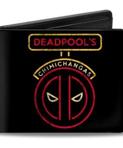 Buckle-Down Marvel Deadpool- Deadpool's Chimichangas Logo Bi-Fold Wallet