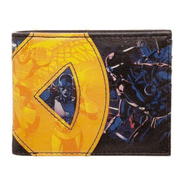 Bioworld Marvel X-Men Fabric Applique Bi-Fold Wallet 3 Bioworld Marvel X-Men Fabric Applique Bi-Fold Wallet