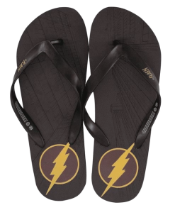 Bioworld DC Flash Symbol Flip Flops
