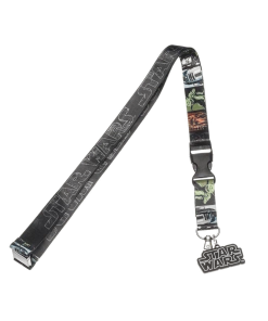 Bioworld Star Wars Logo Lanyard With ID Badge