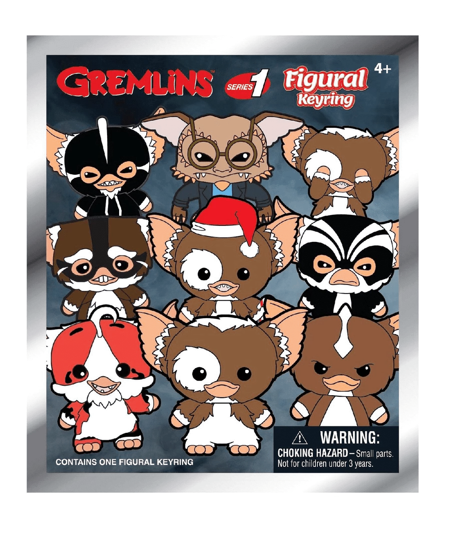 Monogram Movies 3D Figural Keyring Gremlins Series 1 Mystery Pack 3 Monogram Movies 3D Figural Keyring Gremlins Series 1 Mystery Pack