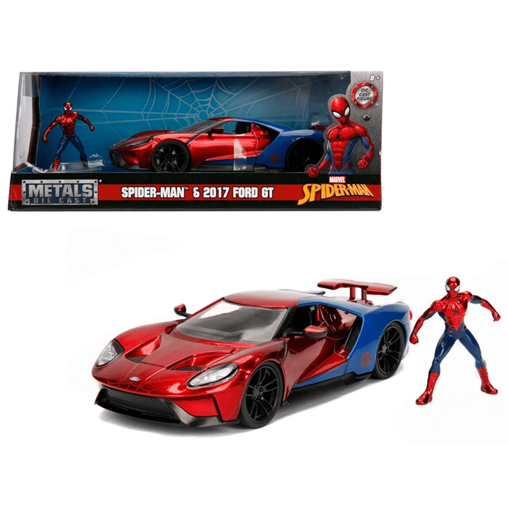 Toy Wonders Marvel Spider-Man 2017 Ford GT Model Car 4 Toy Wonders Marvel Spider-Man 2017 Ford GT Model Car