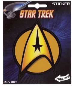 ATA-BOY INC Star Trek Command Sticker Movies