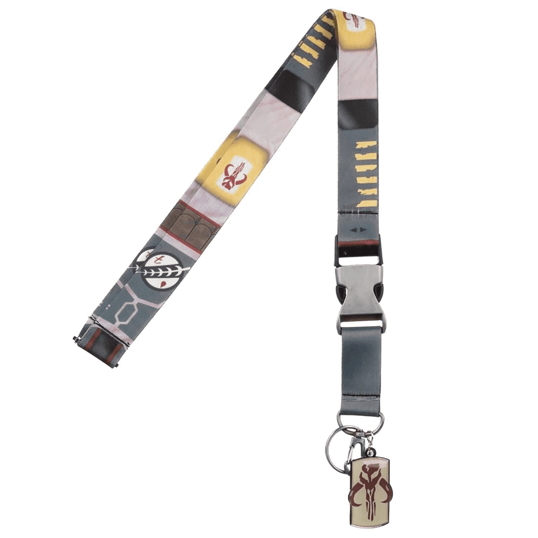 Bioworld Star Wars Boba Fett Suit Up Lanyard 4 Bioworld Star Wars Boba Fett Suit Up Lanyard