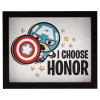 Open Road Brands Marvel Comics Captain America I Choose Honor Framed Wall Art 1 Open Road Brands Marvel Comics Captain America I Choose Honor Framed Wall Art