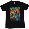 Impact Movies Mars Attacks UFO's Attack Black T-Shirt