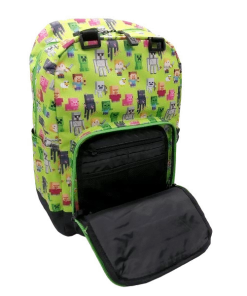 JINX Video Games MINECRAFT QUALITY GEAR UNTIL THE END OVERWORLD SPRITES BACKPACK