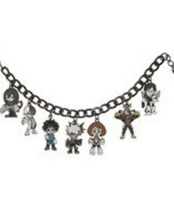 Bioworld Disney My Hero Academia Character Multi-Charm Bracelet Women's