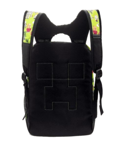 JINX Video Games MINECRAFT QUALITY GEAR UNTIL THE END OVERWORLD SPRITES BACKPACK