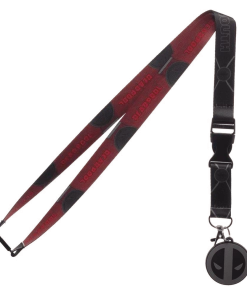 Bioworld Deadpool Merc With A Mouth Reversible Lanyard