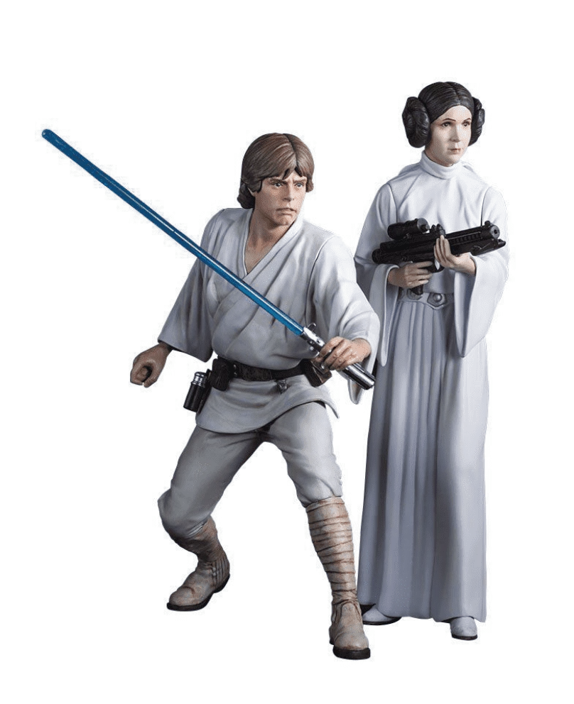 Kotobukiya Disney Star Wars Luke Skywalker And Princess Leia ArtFX+ Statue 3 Kotobukiya Disney Star Wars Luke Skywalker And Princess Leia ArtFX+ Statue