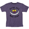 Impact "Alice In Wonderland" The Cat "We're All Mad Here" Adult T-shirt 1 Impact "Alice In Wonderland" The Cat "We're All Mad Here" Adult T-shirt