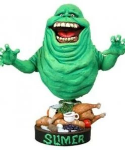 NECA Movies Ghostbusters Slimer - Headknocker Bobble Head Figure