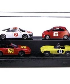 Toy Wonders Diecast Model Car Acrylic LED Lighted Display Case 1/24, 1/43 Scale