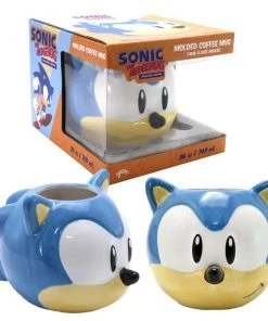 JUST FUNKY Sonic The Hedgehog Molded Collectors 26 Oz Coffee Mug