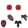 Bioworld Marvel Comics Spider-Man Earrings Set 1 Bioworld Marvel Comics Spider-Man Earrings Set