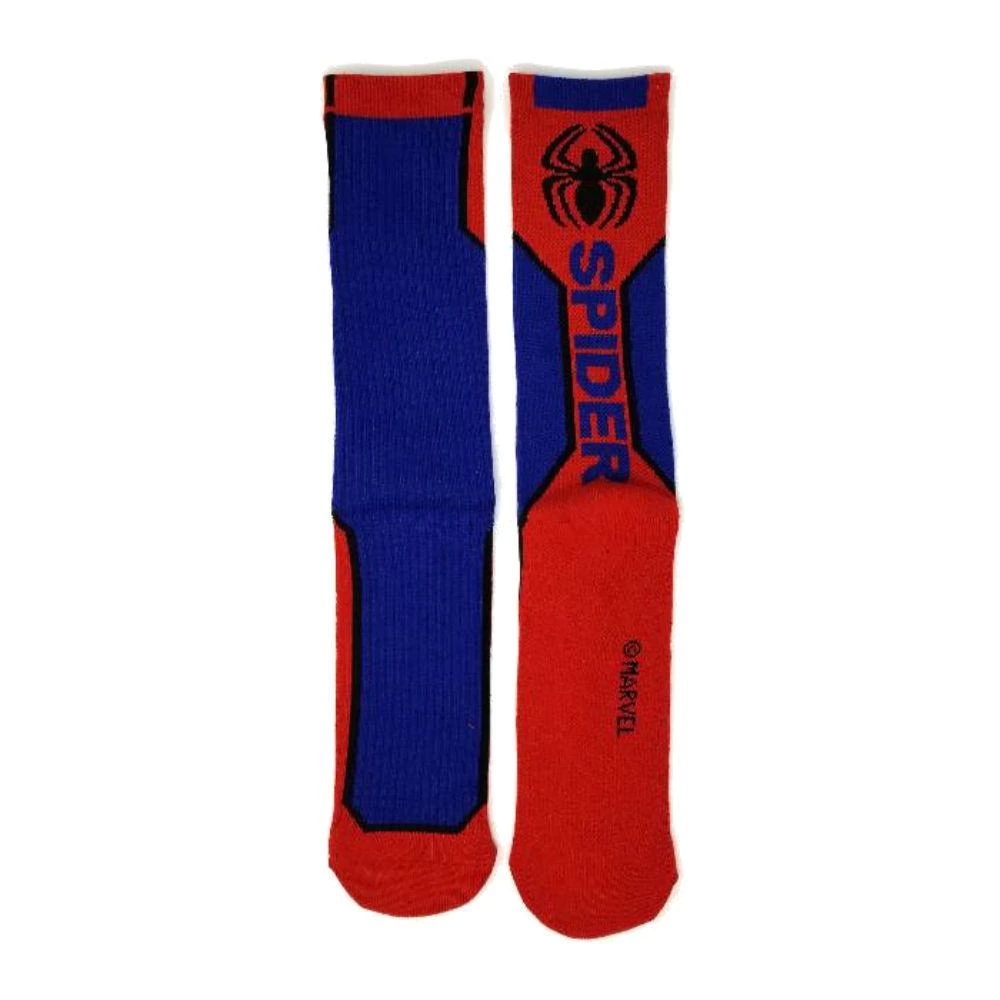 Bioworld Marvel Comics - Spider-Man Men's Crew Socks (1 Pair) 4 Bioworld Marvel Comics - Spider-Man Men's Crew Socks (1 Pair)