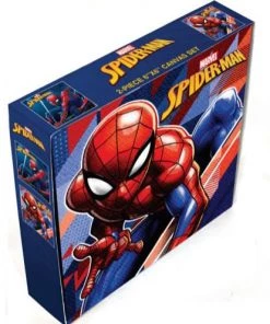 Pyramid America Marvel Spider-man - Square 6'' X 6'' 2 Pieces Canvas