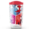 Tervis Spider Man Marvel - Spiderman Spidey And Friends 10oz Plastic Wavy Tumbler
