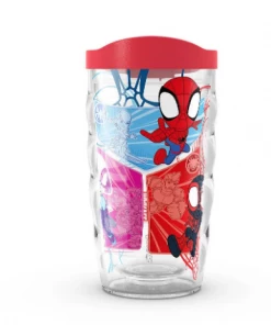 Tervis Spider Man Marvel - Spiderman Spidey And Friends 10oz Plastic Wavy Tumbler