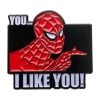 Body Vibe Marvel Spider-Man "I Like You" Printed Pin