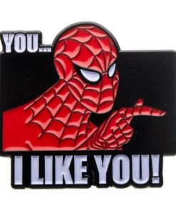 Body Vibe Marvel Spider-Man "I Like You" Printed Pin