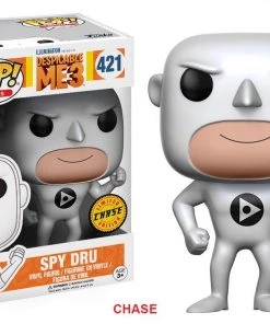 Funko POP! Movies - Vinyl Figure - Despicable Me 3 - SPY DRU (White) Limited Chase