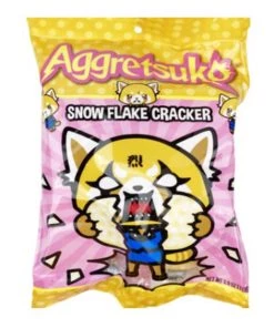 Asian Food Grocer Sanrio Aggretsuko Snowflake Craker 11g