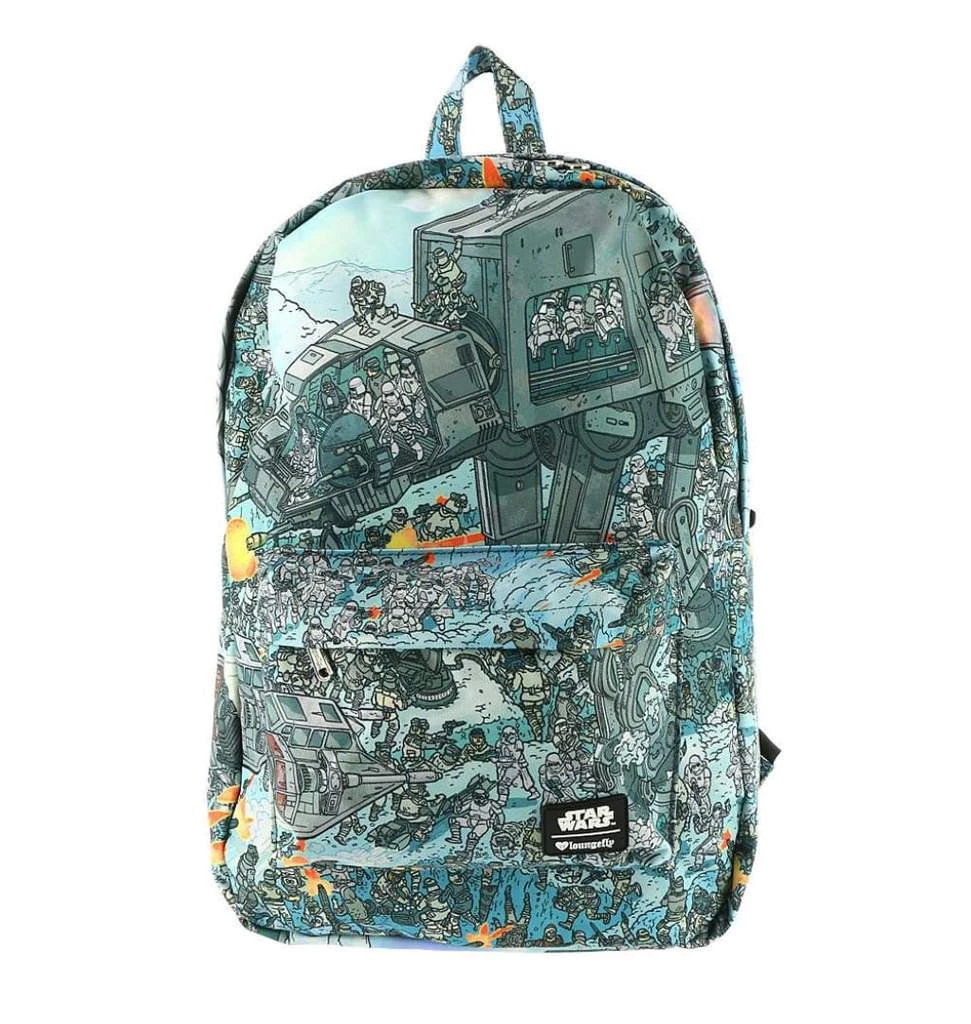 Loungefly Star Wars AT-AT Print Nylon Backpack 3 Loungefly Star Wars AT-AT Print Nylon Backpack