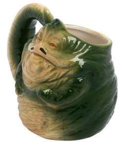 Vandor Star Wars Jabba The Hutt Shaped Ceramic Soup Coffee Mug Cup Disney