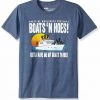 T-Line Step Brothers Men's Boats N Hoes Graphic T-Shirt Movies