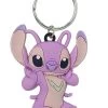Monogram Disney - Lilo & Stitch - Angel - Soft Touch PVC Key Ring Key Accessory