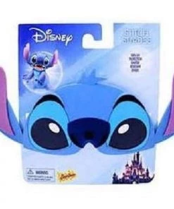 Jerry Leigh Disney - Lilo And Stitch - Stitch Sun-Stache Sunglasses - One Size