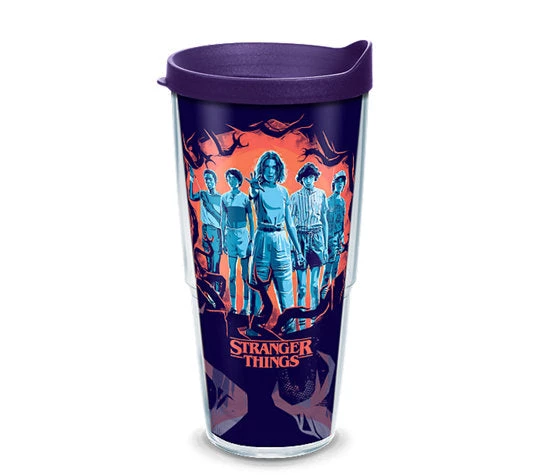 Tervis Stranger Things - Season 3 Uprising 24 Oz Wrap With Travel Lid TV Series 3 Tervis Stranger Things - Season 3 Uprising 24 Oz Wrap With Travel Lid TV Series