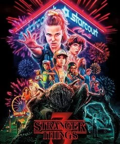 Trends International Netflix - Stranger Things 3 - Group Wall Poster