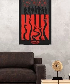 Trends International Netflix - Stranger Things 3 - 4th Illustration Wall Poster TV Series