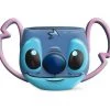 Silver Buffalo Disney Movie Lilo & Stitch Smiley Face 3D Mug Molded Coffee Ceramic