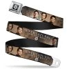 Buckle-Down Supernatural Dean Sam & Castiel Join The Hunt Seat Belt Buckle Belt