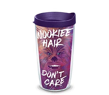 Star Wars "Wookiee Hair Don't Care" 16 Oz. Tervis Tumbler Disney 3 Star Wars "Wookiee Hair Don't Care" 16 Oz. Tervis Tumbler Disney