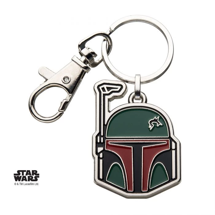 Body Vibe Star Wars Boba Fett Enamel And Steel Key Chain 3 Body Vibe Star Wars Boba Fett Enamel And Steel Key Chain