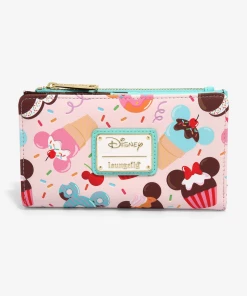 Loungefly Disney Mickey Mouse - Mickey & Minnie Sweets Flap Wallet