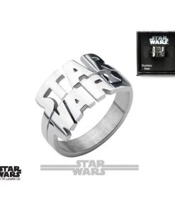 Body Vibe Star Wars Logo Cut Out Ring Disney