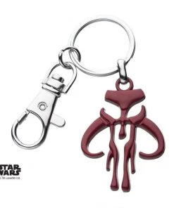 Body Vibe Star Wars Mandalorian Symbol Steel Key Chain Disney