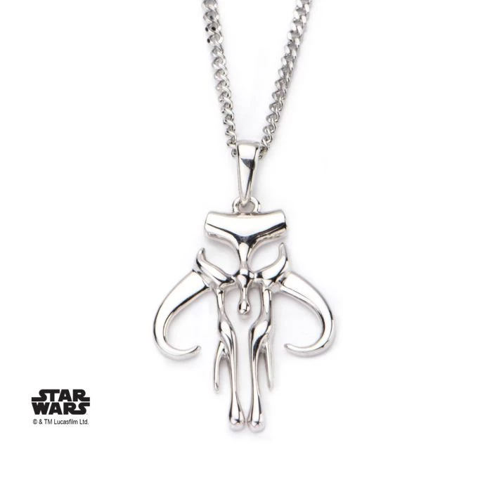 Body Vibe Star Wars Mandalorian Cut Out Symbol Small Pendant With Chain Disney 3 Body Vibe Star Wars Mandalorian Cut Out Symbol Small Pendant With Chain Disney