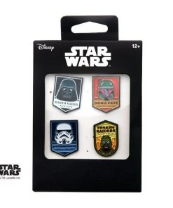 Body Vibe Disney Star Wars Dark Side Of The Force Base Metal Pin Set (4 Piece)