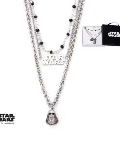 Body Vibe Star Wars Darth Vader Three-Tiered Pendant Necklace Disney