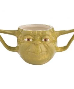 Vandor Star Wars Yoda 16oz. Premium Sculpted Ceramic Mug