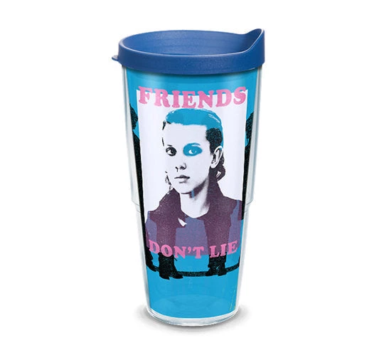 Tervis TV Series Stranger Things - Season 3 Friends Don't Lie 24 Oz Wrap With Travel Lid 3 Tervis TV Series Stranger Things - Season 3 Friends Don't Lie 24 Oz Wrap With Travel Lid
