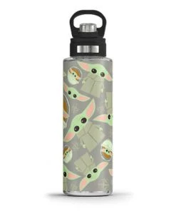 Tervis The Mandalorian - Child Pattrn Stainless Steel Wide Mouth Bottle With Deluxe Spout Lid Disney